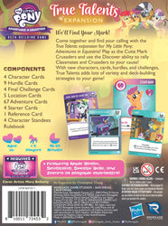 My Little Pony: Adventures in Equestria Deck-Building Game: True Talents Expansion
