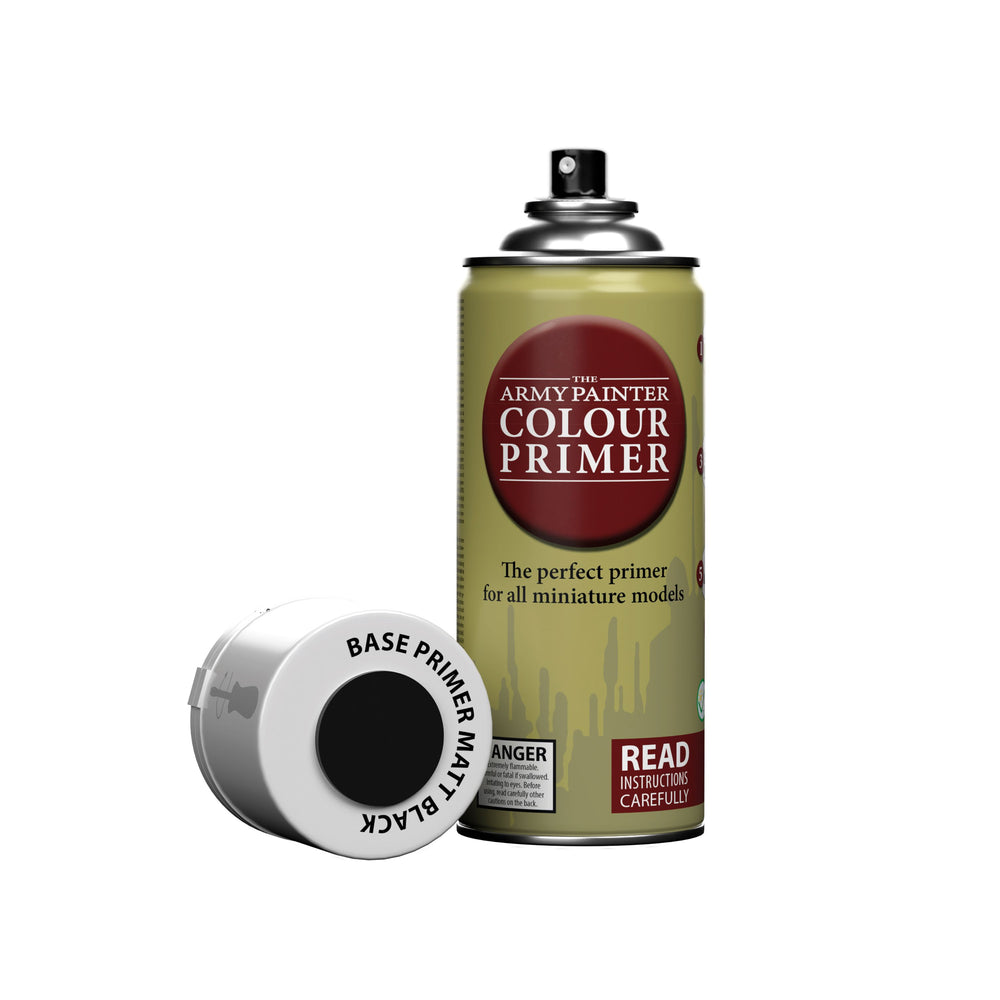 The Army Painter - Colour Spray Primer: Matt Black, 402g