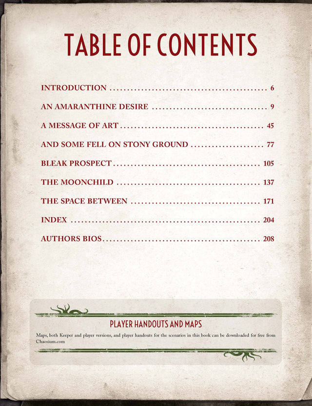 Call of Cthulhu RPG: Nameless Horrors - Hardcover (Second Edition)