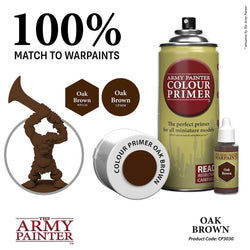 The Army Painter - Colour Spray Primer: Oak Brown, 402g