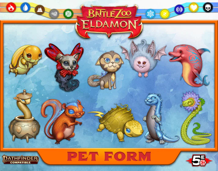 Battlezoo Eldamon Hardcover 5E [SIGNED! by creator Mark Seifter]