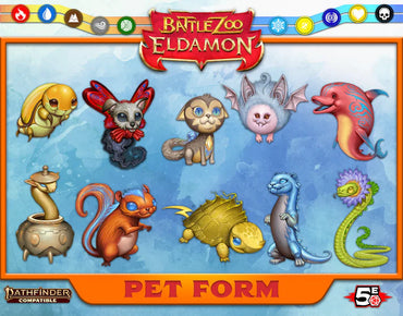 Battlezoo Eldamon Hardcover 5E [SIGNED! by creator Mark Seifter]