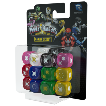 Power Rangers: Heroes of the Grid - Ranger Dice Set