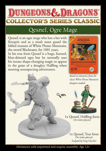 Dungeons & Dragons Collector's Series: Qesnef, Ogre Mage (Limited Edition)