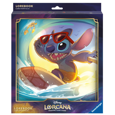 Disney Lorcana TCG: The First Chapter Lorebook Card Portfolio (Stitch)