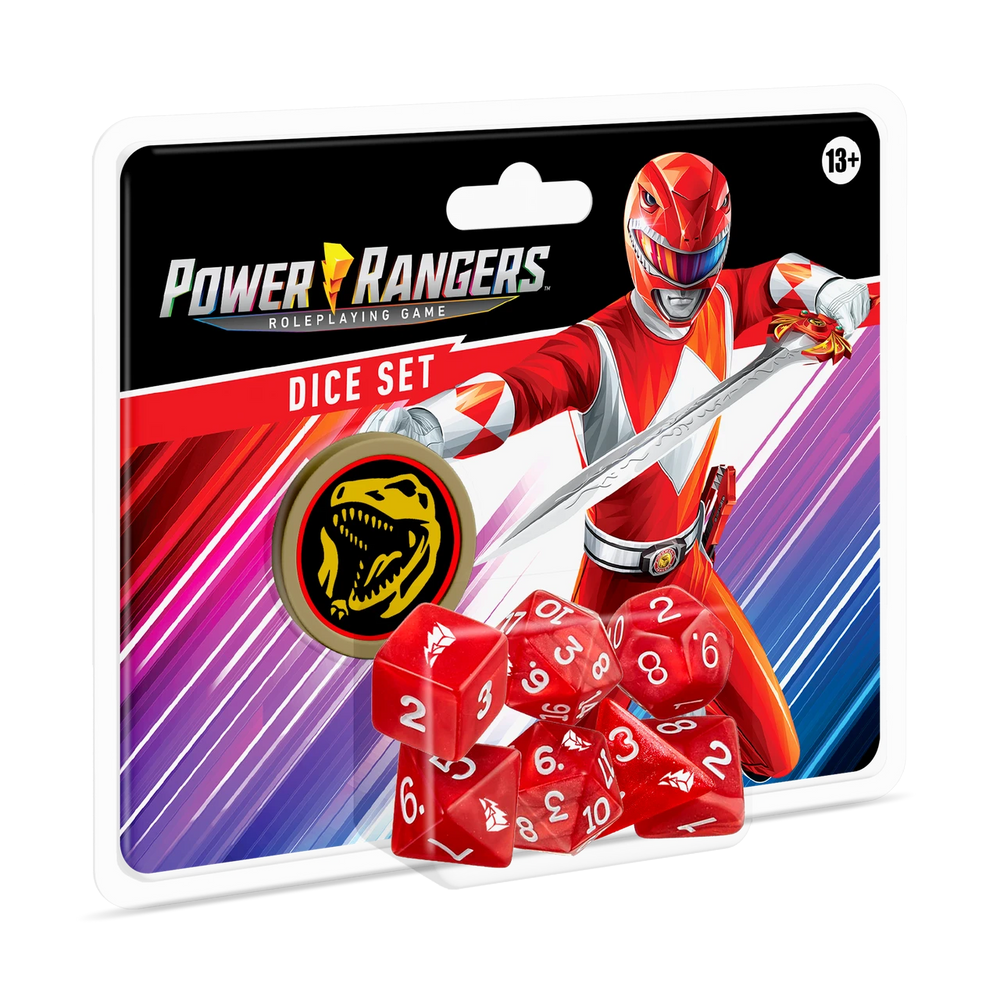 Power Rangers Roleplaying Game Dice Red
