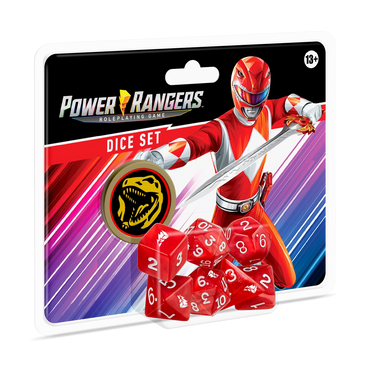 Power Rangers Roleplaying Game Dice Red