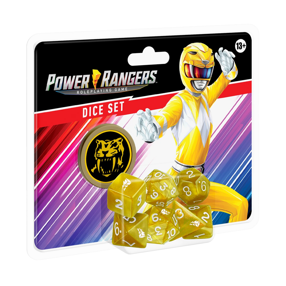 Power Rangers Roleplaying Game Dice Yellow
