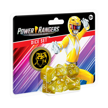 Power Rangers Roleplaying Game Dice Yellow