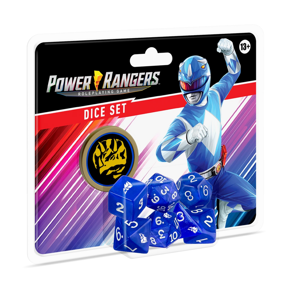 Power Rangers Roleplaying Game Dice Blue