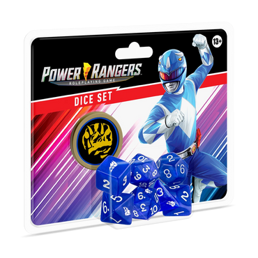 Power Rangers Roleplaying Game Dice Blue