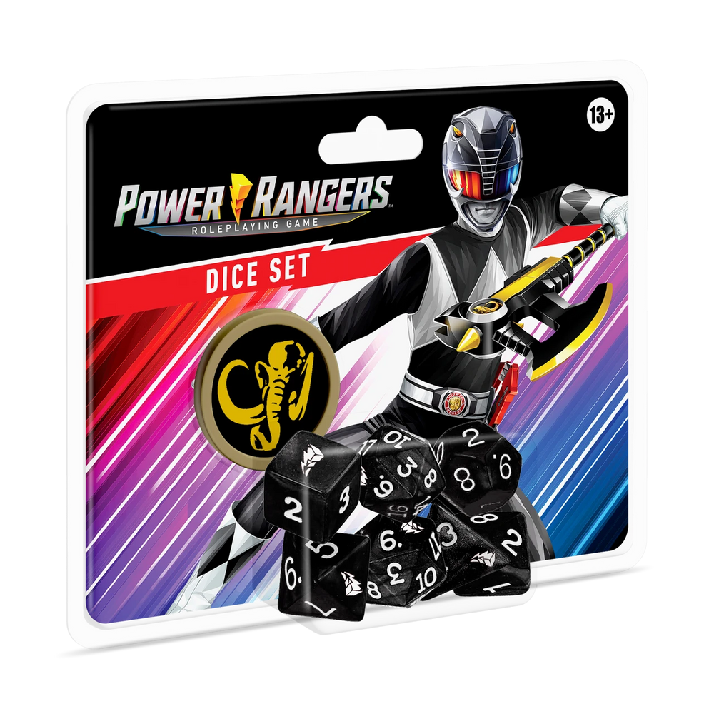 Power Rangers Roleplaying Game Dice Black