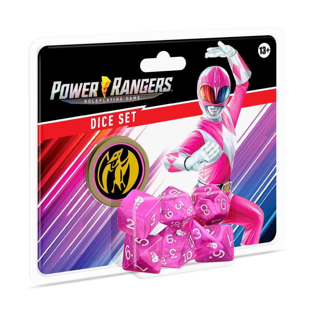 Power Rangers Roleplaying Game Dice Pink