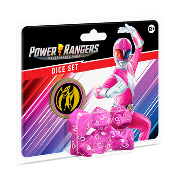 Power Rangers Roleplaying Game Dice Pink