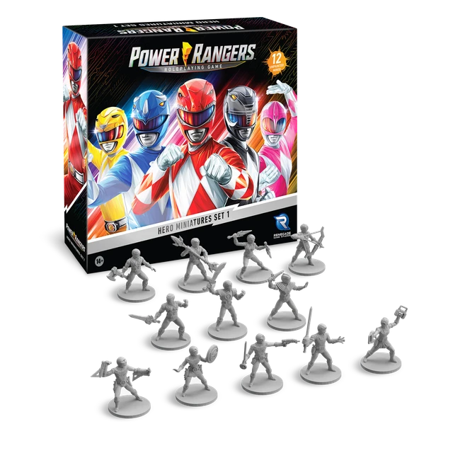 Power Rangers Roleplaying Game Hero Miniatures Set 1