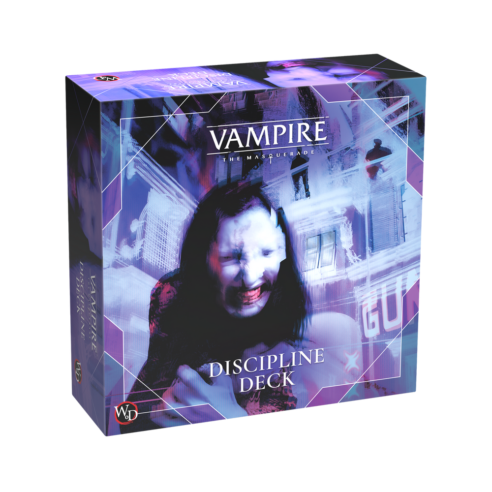 Vampire The Masquerade: RPG - Discipline and Blood Magic Cards