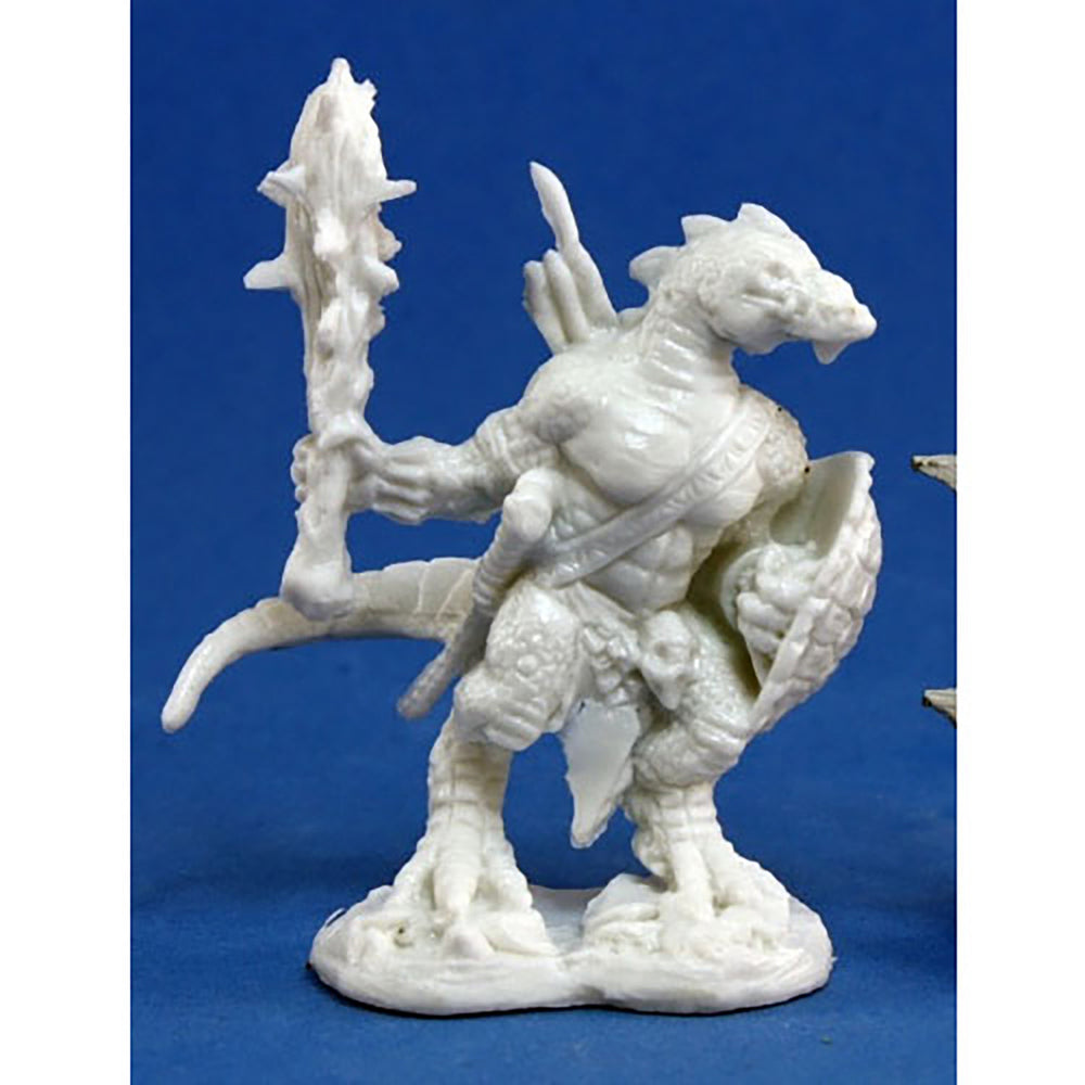 Reaper Miniature - Dark Heaven Lizardman Warrior