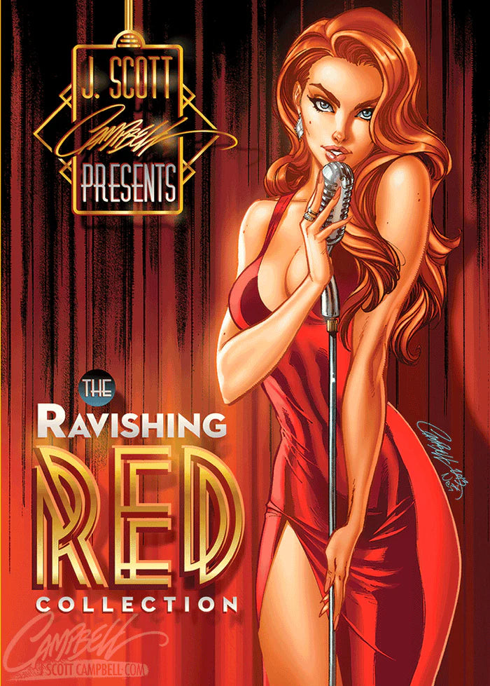 J. Scott Campbell: The Ravishing RED Collection ~SIGNED!~