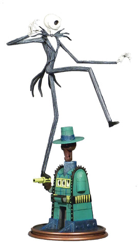 The Nightmare Before Christmas Jack Skellington in Oogie's Lair PVC Diorama