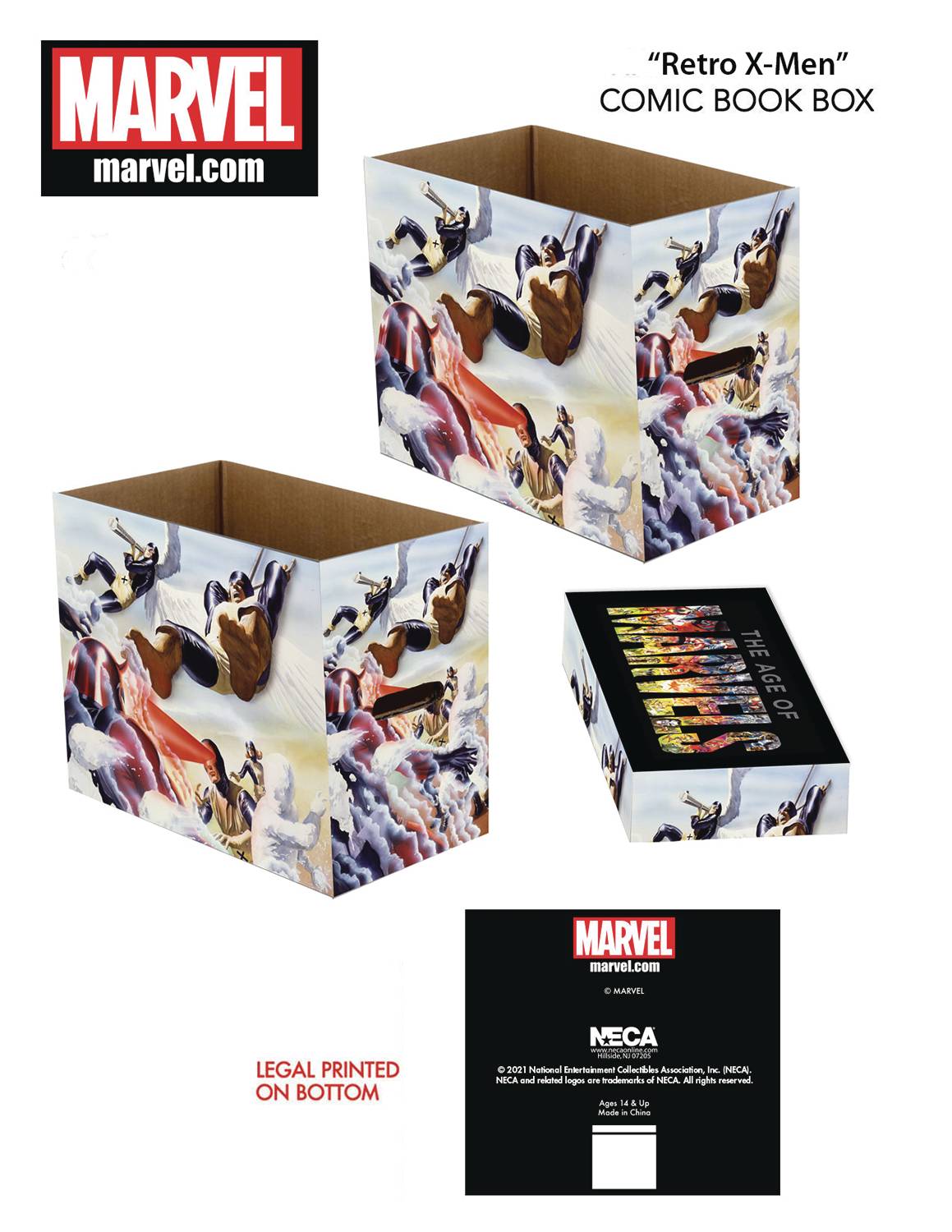 Marvel Graphic Comic Short Box: Retro X-Men