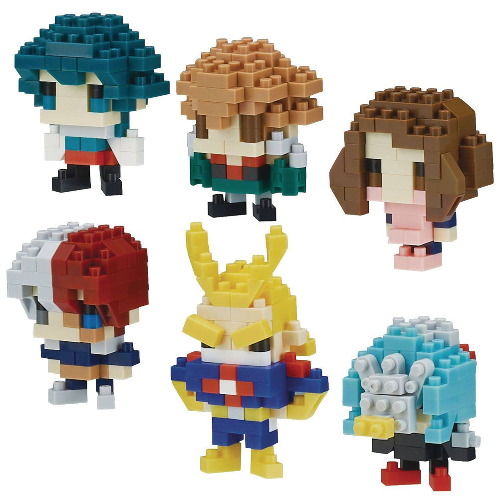 MY HERO ACADEMIA NANOBLOCK MININANO SER 1 6PC BMB BOX
