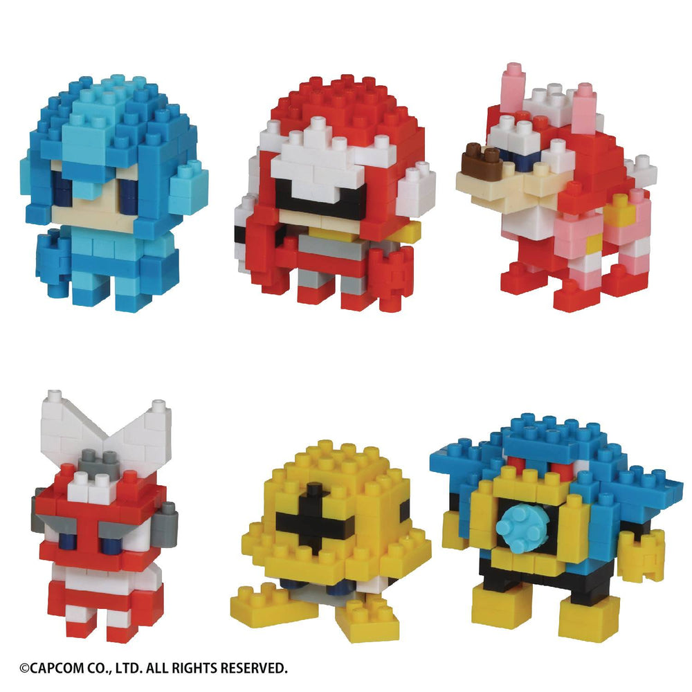 MEGA MAN NANOBLOCK MININANO SER 1 6PC BMB BOX