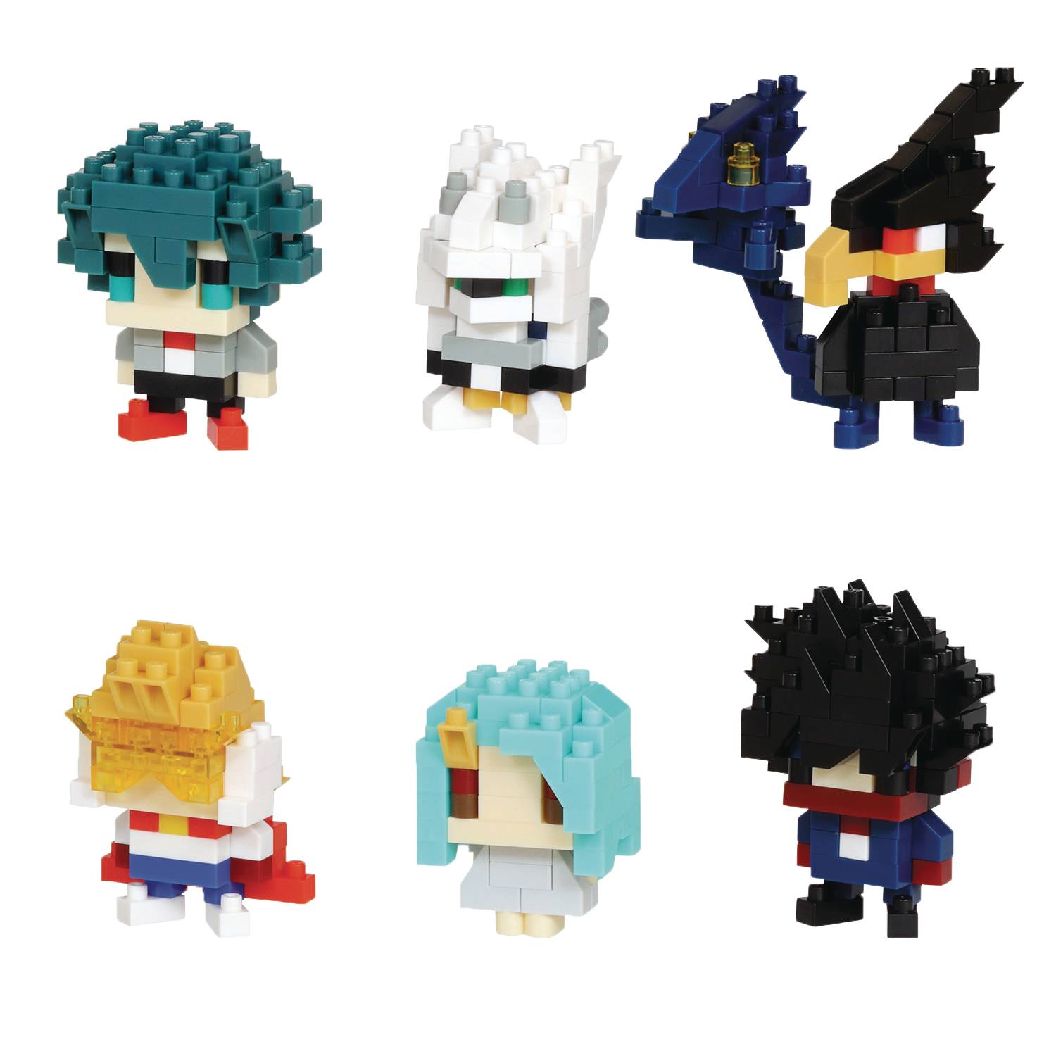 MY HERO ACADEMIA NANOBLOCK MININANO SER 3 6PC BMB BOX