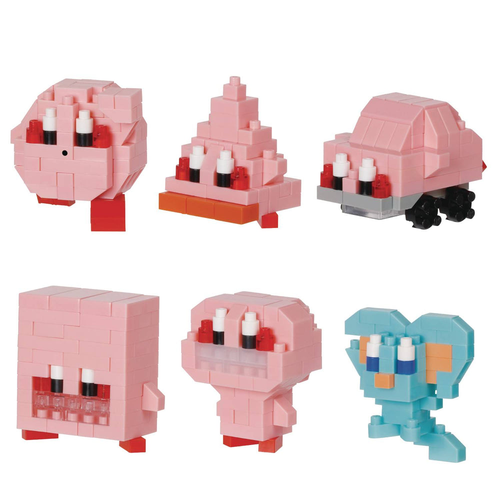 KIRBY AND FORGOTTEN LAND NANOBLOCK MININANO 6PC BMB BOX