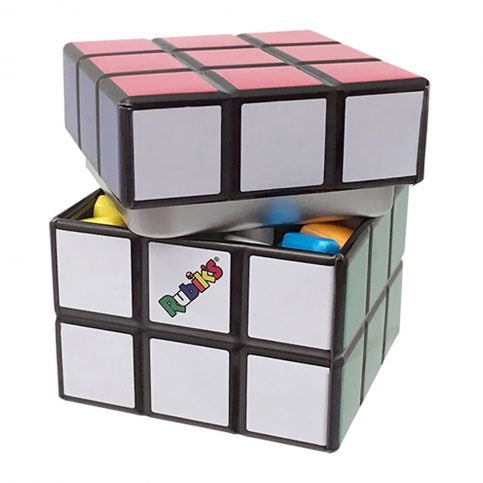 RUBIKS CUBE CANDY TIN