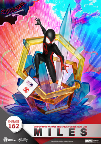 Spider-Verse Miles Morales Vortex Statue