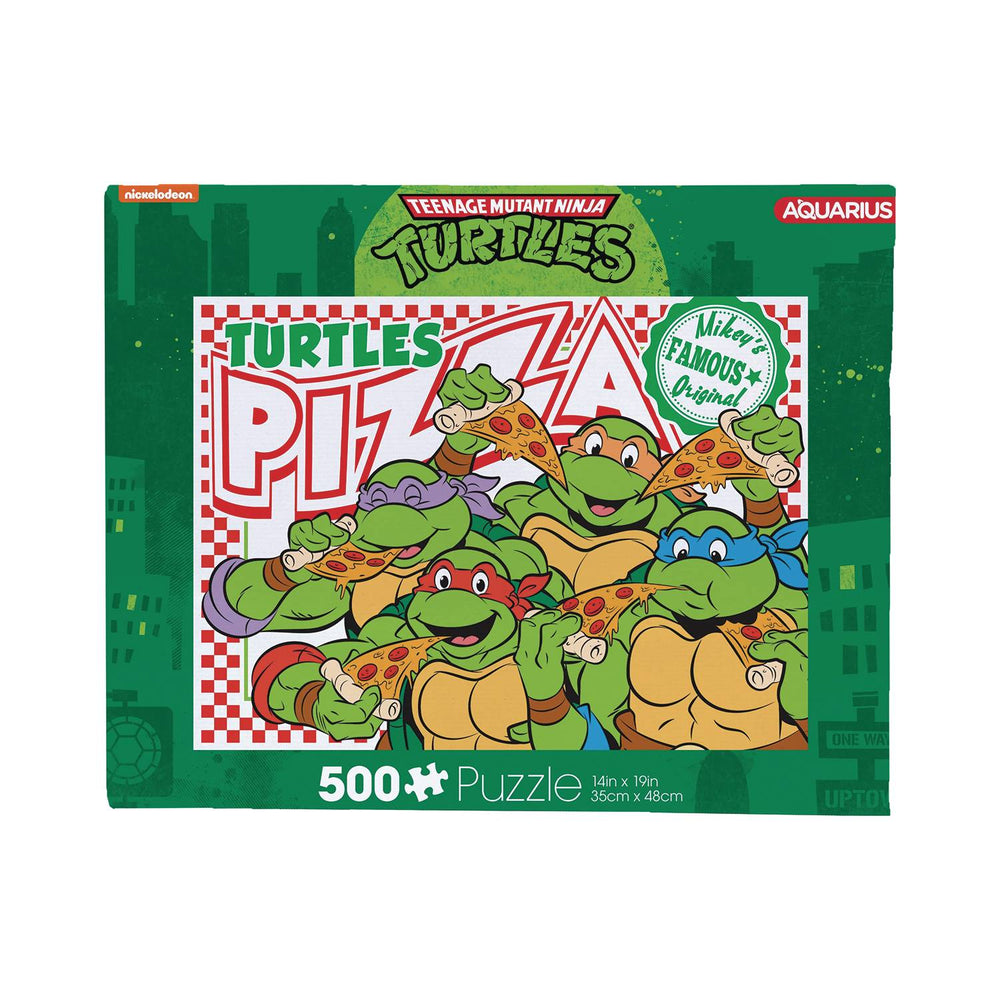 TEENAGE MUTANT NINJA TURTLES PIZZA 500 PC PUZZLE