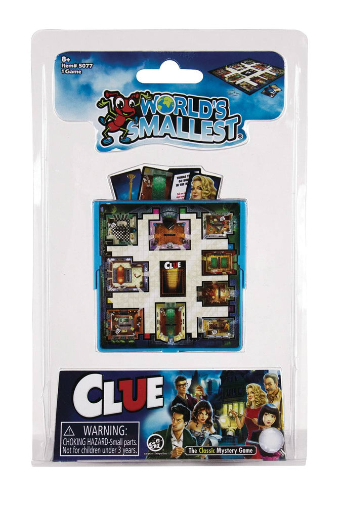 WORLDS SMALLEST CLUE BOARD GAME