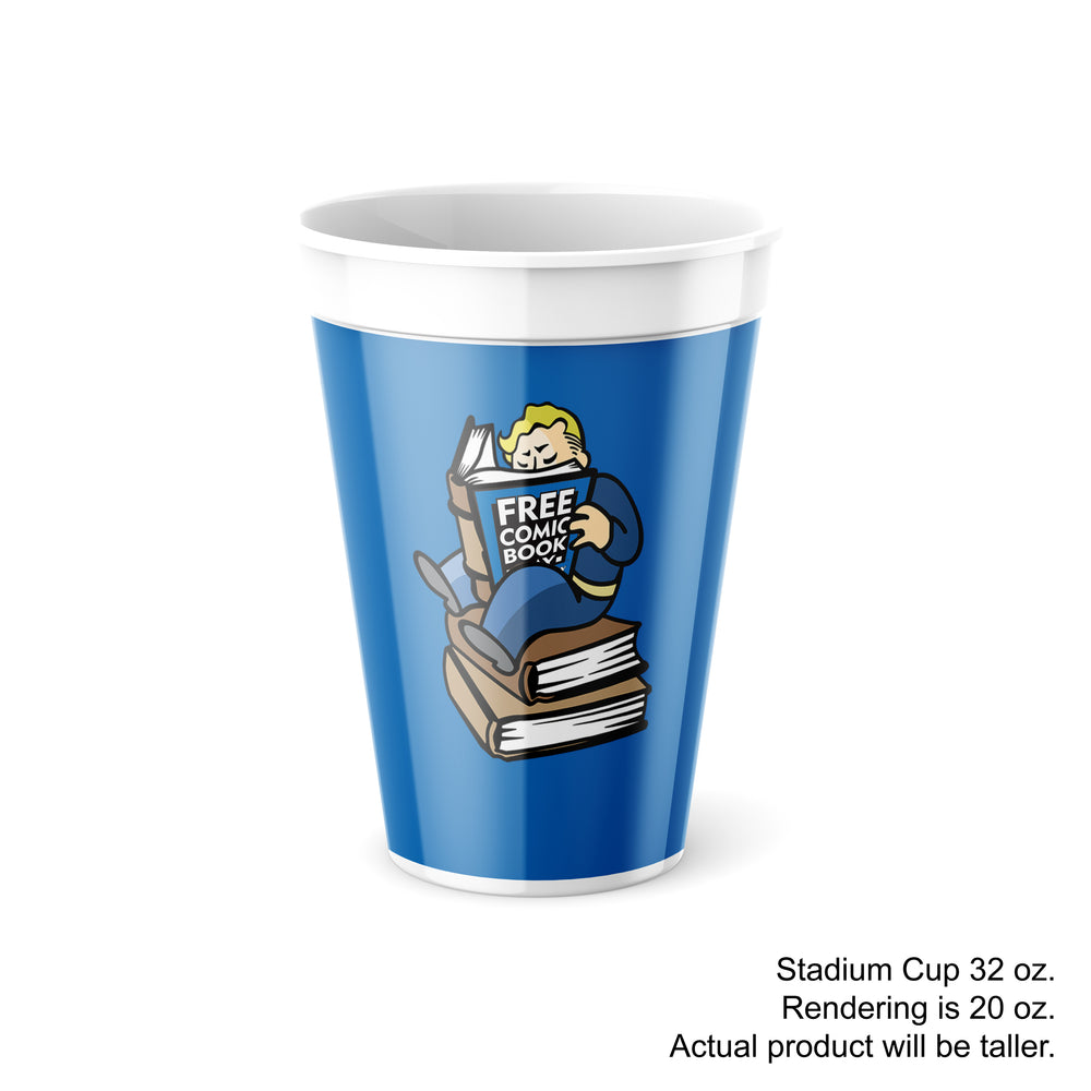 Fallout Free Comic book Day Cup Vault Boy