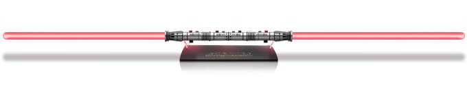 Star Wars Master Replicas Force FX Lightsaber: Darth Maul Full Double-Blade