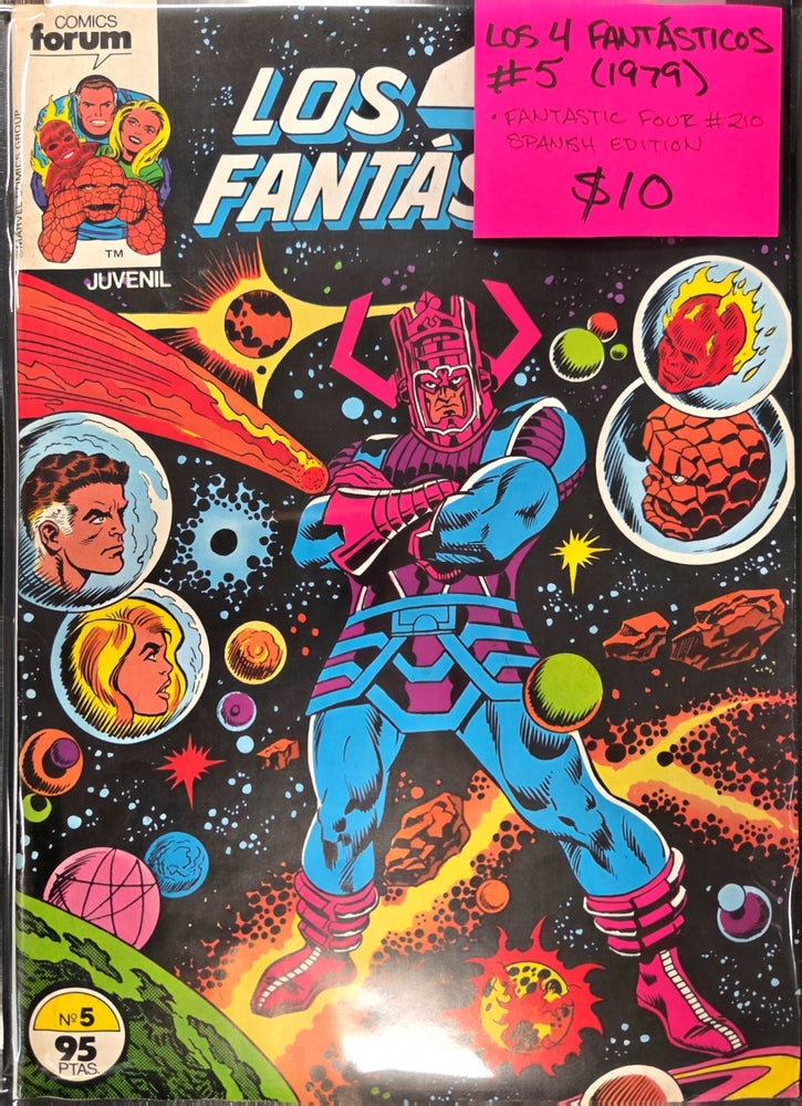 Fantastic Four #210 Spanish Edition (Los 4 Fantásticos #5)