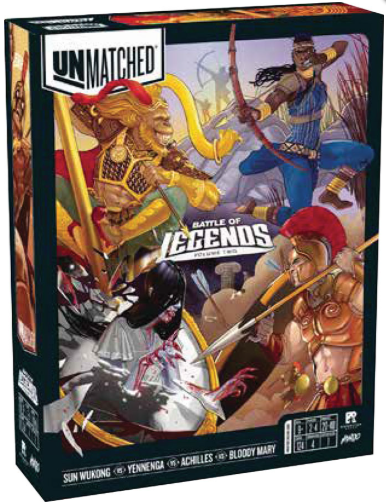 Unmatched: Battle of Legends Vol. 2 - Achilles, Yennenga, Sun Wukong, Bloody Mary