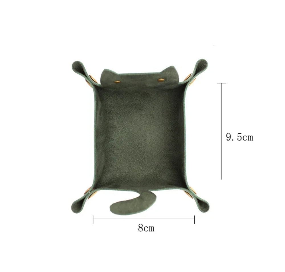 Cat Foldable Dice Rolling Tray