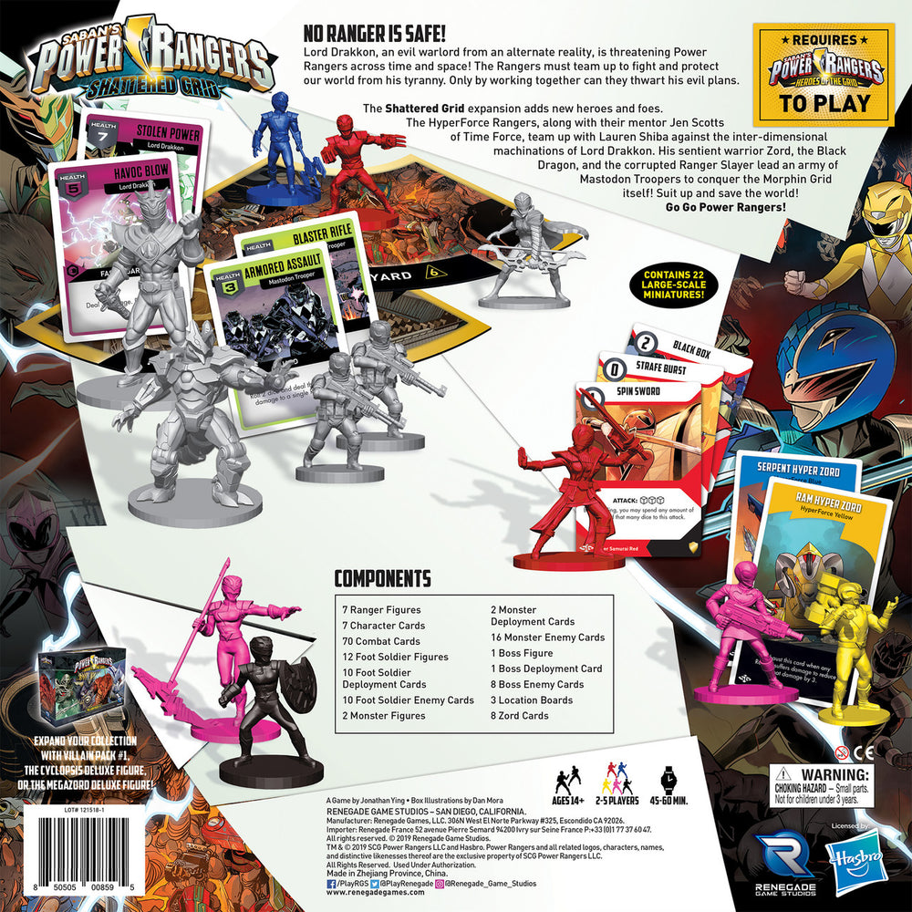 Power Rangers: Heroes of the Grid - Shattered Grid Expansion