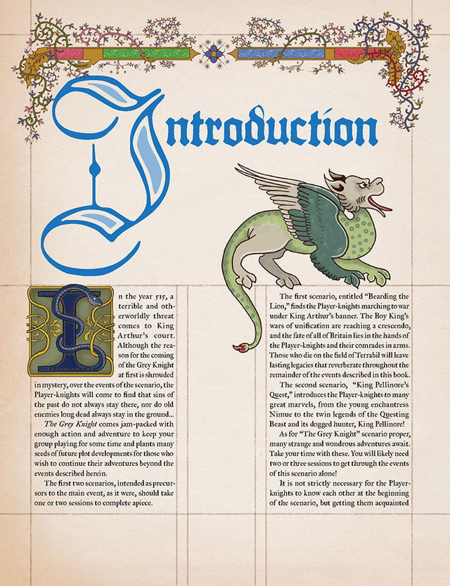 Pendragon RPG: The Grey Knight - Campaign Book