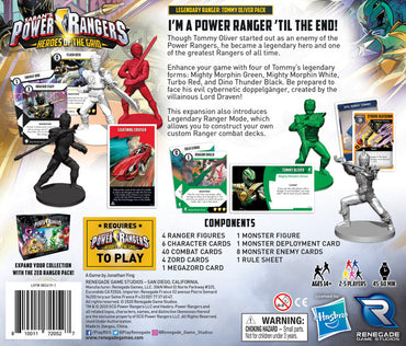 Power Rangers: Heroes of the Grid - Legendary Ranger Tommy Oliver Pack