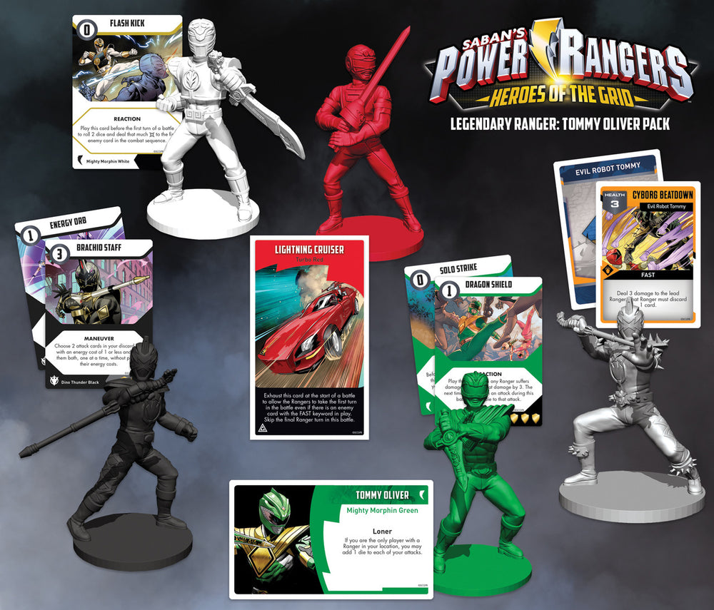 Power Rangers: Heroes of the Grid - Legendary Ranger Tommy Oliver Pack