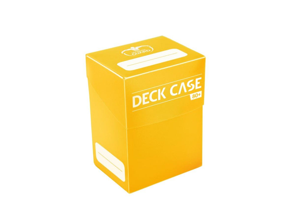 Ultimate Guard Deck Case 80+ Standard yellow