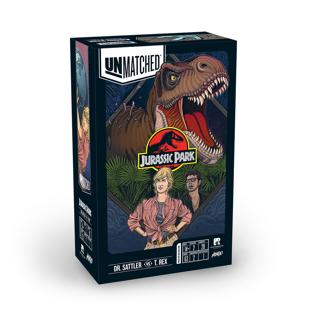 Unmatched: Jurassic Park Dr. Satler vs. T. Rex