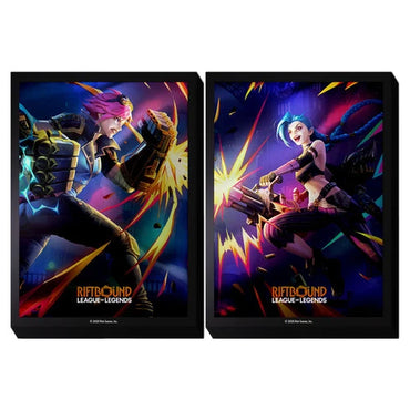 Riftbound Vendetta-Art Sleeves-Vi vs Jinx