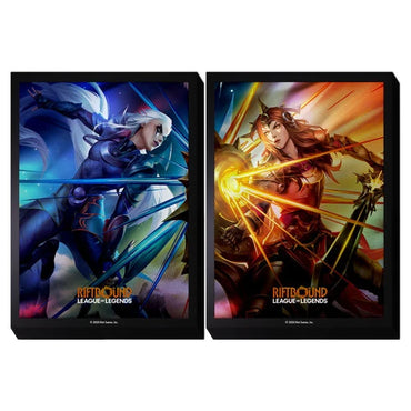 Riftbound Vendetta-Art Sleeves-Diana vs Leona