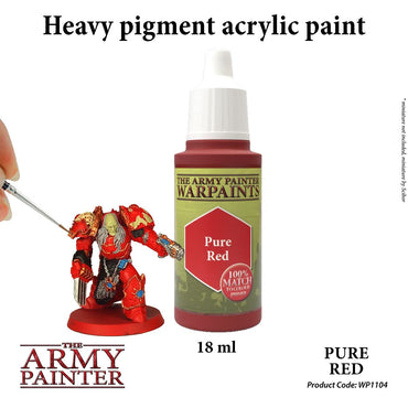 The Army Painter - Warpaints: Pure Red, 18Ml./0.6 Oz