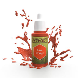 The Army Painter - Warpaints: Lava Orange, 18Ml./0.6 Oz