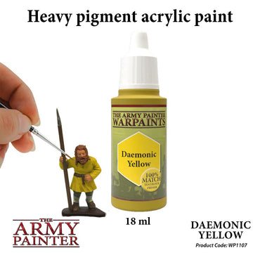 The Army Painter - Warpaints: Daemonic Yellow, 18Ml./0.6 Oz