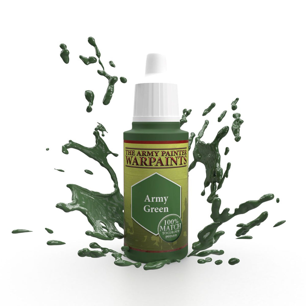 The Army Painter - Warpaints: Army Green, 18Ml./0.6 Oz