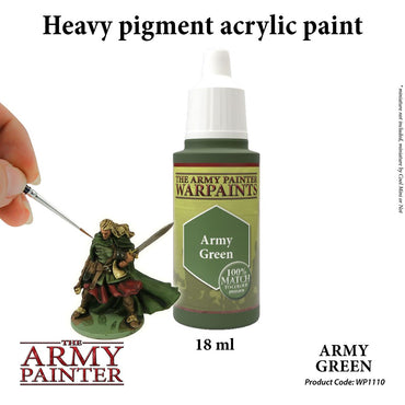 The Army Painter - Warpaints: Army Green, 18Ml./0.6 Oz